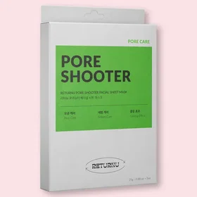 RETURNU Pore Shooter Sheet Mask 25g