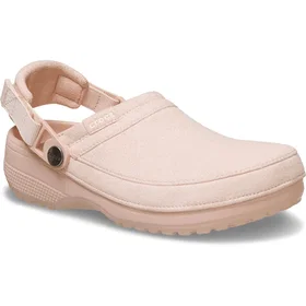 Crocs Classic Crafted Vegan Suede Clogs (Unisex)