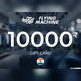 Flying Machine Gift Card 10000 INR
