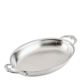 Hestan Provisions Rustfritt Stål Oval Stekeform 30x21cm
