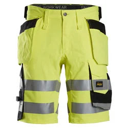 Snickers Workwear 6135 HiVis Shorts KL1 (Unisex)