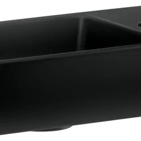 Gustavsberg Artic Vask Svart Matt 36x22cm 4G369L38
