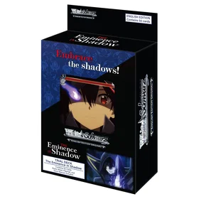 Weiss Schwarz Trading Card Game Trial Deck The Eminence in Shadow