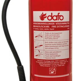Dafo Vattenbrandsläckare 9L