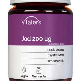 Vitalers Iode 200mcg 120 Comprimés