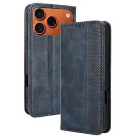 Hållbart Läder Plånbokfodral för iPhone 17 Pro Max