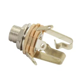 Switchcraft EP-155L-000 Stereo Jack Socket 1/4" wi 3/8" (9.5mm) Thread