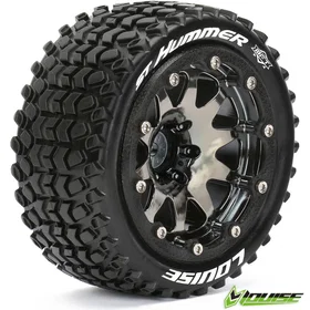 Louise LT3314SBCH ST-HUMMER 1/10 Sv.krom Beadlock