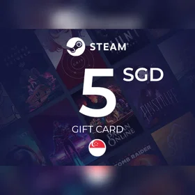 Steam Carte cadeau Wallet 5 SEK