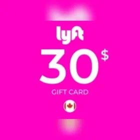 Lyft Gavekort 30 CAD