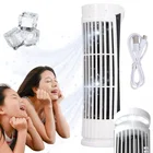 Mini USB Desk Fan LED 2 Speed