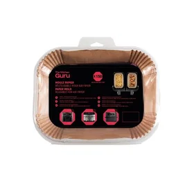 Sans The Kitchen Guru Paper Cooking Rectangle For Air Fryer X150 Gurupa Rec 150p
