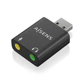 AISENS S9900234 A106-0768 Adaptateur Audio USB-A 2x 3.5mm