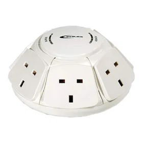 Philex PowerDome 6-Way Surge Protected Power Strip 76925R