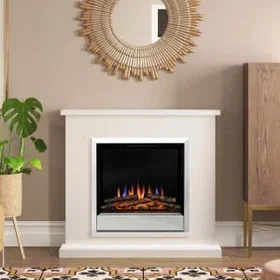 Be Modern Elsham Electric Fireplace Suite