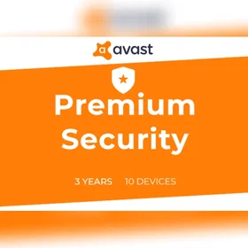 Avast Premium Security Antivirus 10 Devices 3 Years