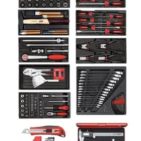 Gedore R21010002 Verktygssats 166pcs