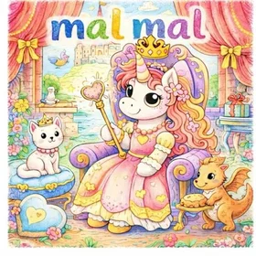 MAL - Das Einhorn Malbuch Coloring Book