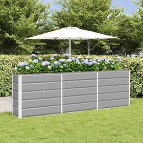 vidaXL Planter 240x40x75cm Steel 42018137