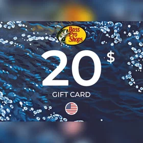 Bass Pro Shops Gavekort 20 USD