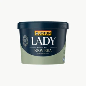 Jotun Lady New Era Innendørsmaling Matt Hvit 9L