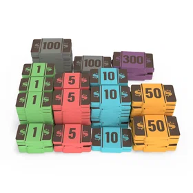 Speakeasy Wooden Money Tokens 2 x-pack 102-WOOD