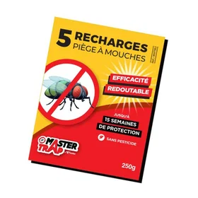 Favex MASTER TRAP Fly Trap 5 x 50 g