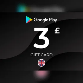 Google Play Carte Cadeau 3 GBP Key