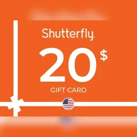 Shutterfly Gavekort 20 USD