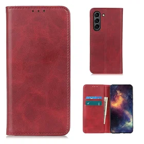 Aitoa Läder Flipfodral för Samsung Galaxy S21 FE