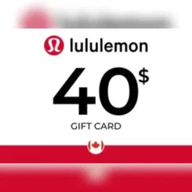 lululemon Gavekort 40 CAD