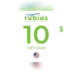 Rubio ’s Coastal Grill Gavekort 10 USD