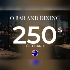 O Bar and Dining Gavekort 450 AUD