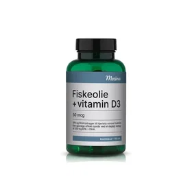 Mezina Fiskolje 50mcg 160 Kapsler