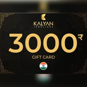 Kalyan Gold Jewellery Gavekort 3000 INR