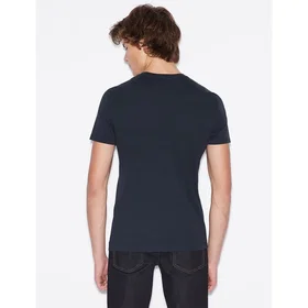 Armani Exchange Plain Basic Pima Crew Neck T-shirt (Herr)