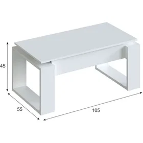 Nova Table basse 105x55x45cm