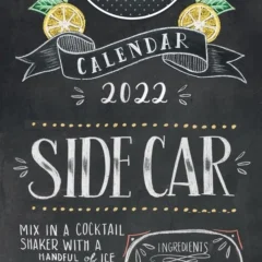 Portico Designs Lily Val Slim Calendar 2022