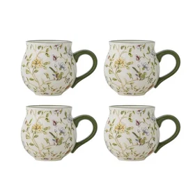 Creative Collection Bloomie Kaffekopp 4-pack