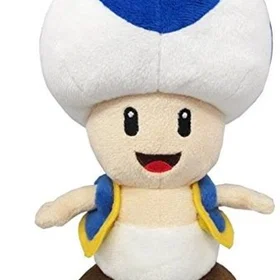 Little Buddy Toys Super Mario Blue Toad 20cm (0819996015888)