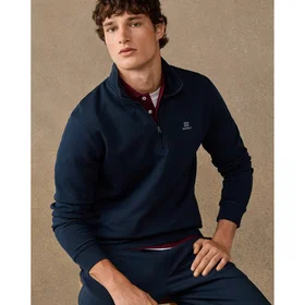 Hackett Halv Dragkedja Sweatshirt (Herr)