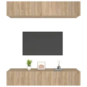 vidaXL 3114184 TV-kaappi 4 kpl 80x30x30cm