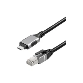 Maxtrack Cat6 2m USB-C/RJ45 Nätverkskabel