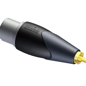 ProCable CLP130 adapter XLR hunn til RCA hane