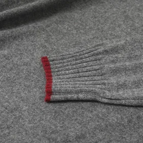 Taimen Cashmere Halv Dragkedja (Herr)