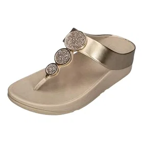 FitFlop Halo Bead Circle Metallic Toe Post (Women's)