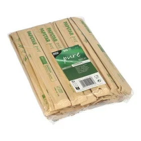 Papstar Luonnolliset Syömäpuikot 23cm 50-pack