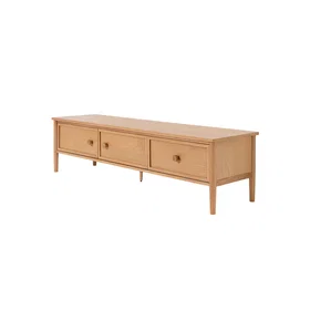 WOODEK Meuble TV en chêne