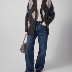 Agolde Arc Loose Wide Jeans (Dame)
