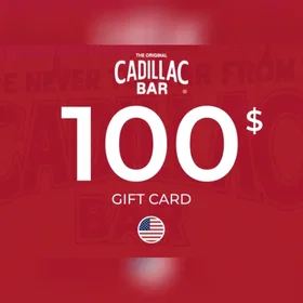 Cadillac Bar Gavekort 100 USD